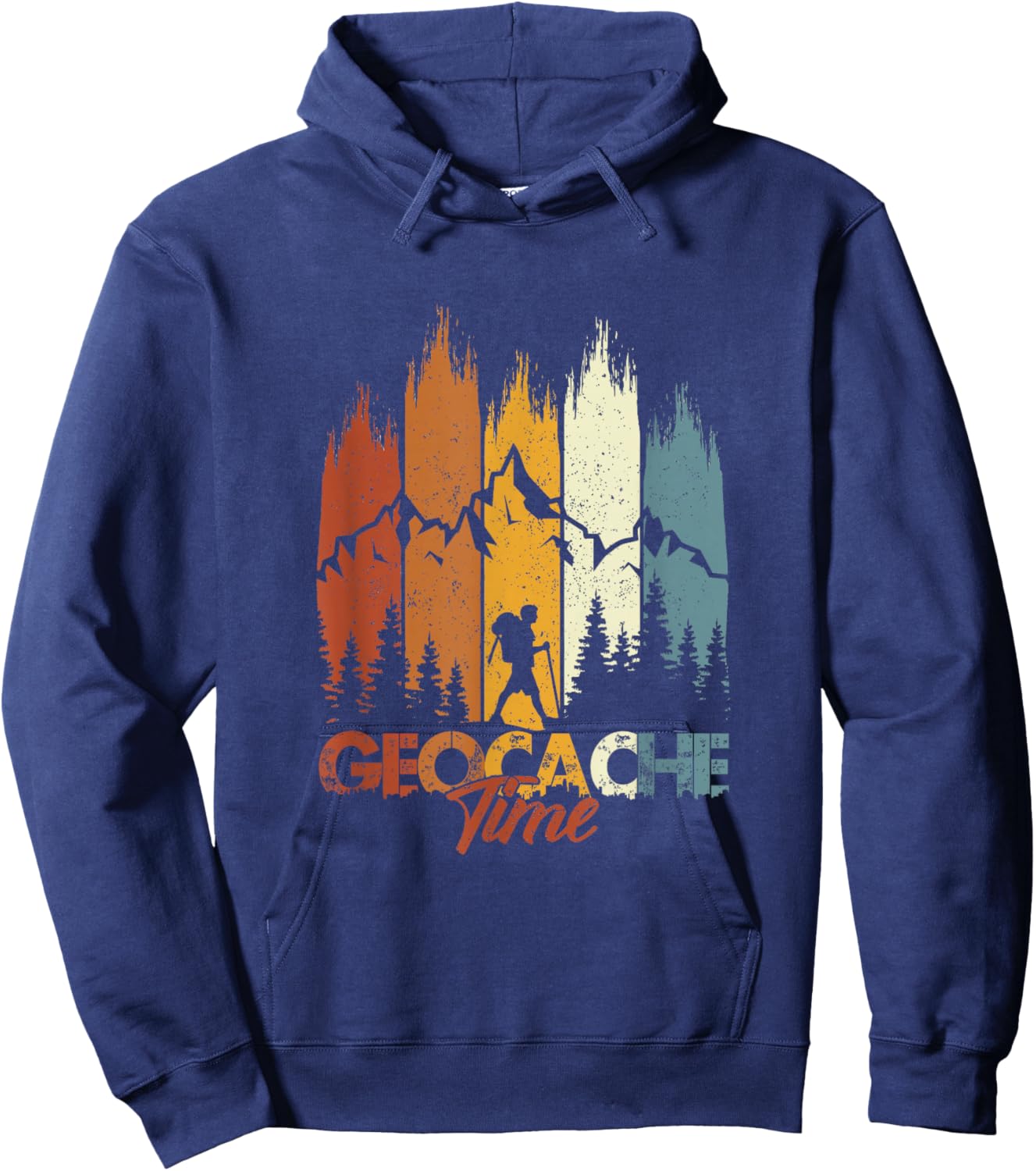 Zeit für Geocache, Geocache, Zeit, Geocaching Hoodie - Hoodie | Navy