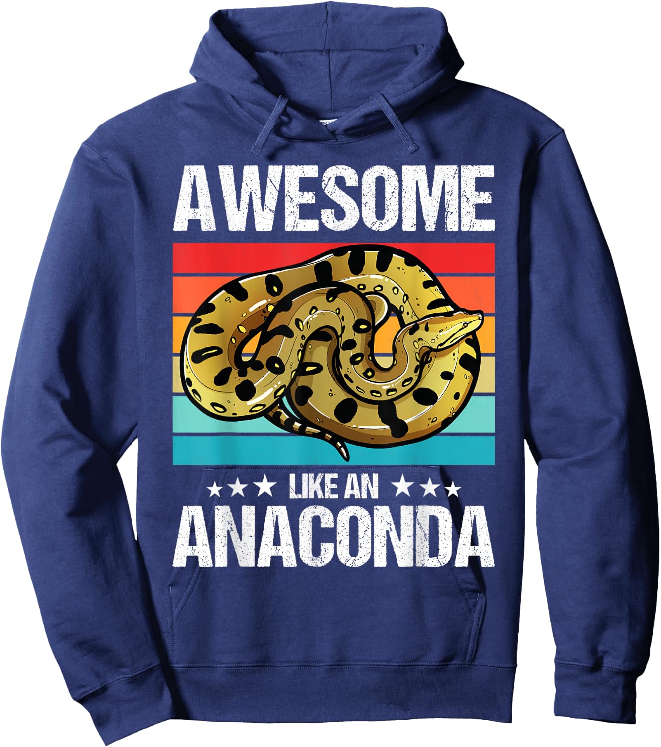 Awesome like an Anaconda. Anacondas Anaconda Hoodie - Hoodie | Navy