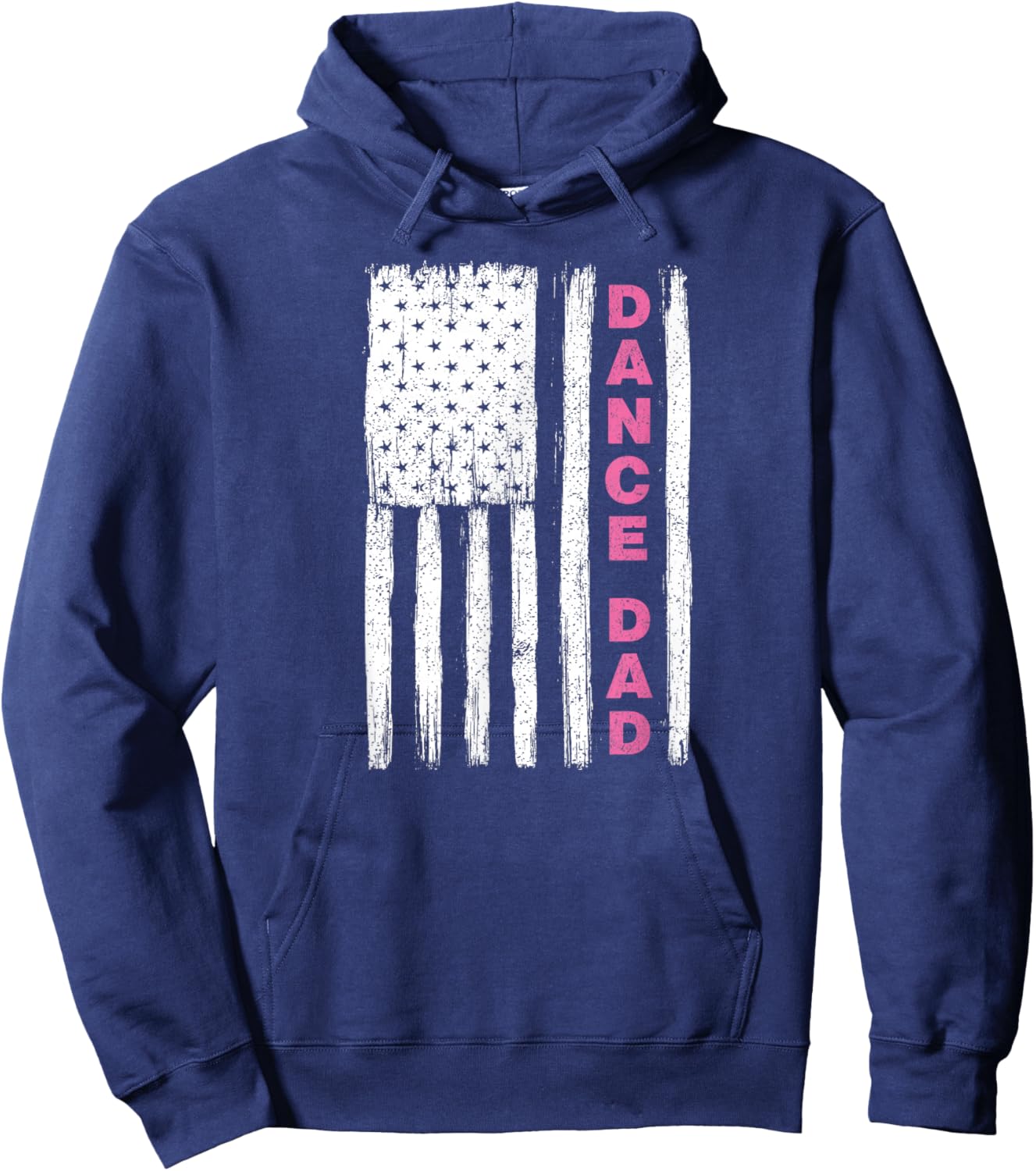 Dance Dad Flag Pink Hoodie - Hoodie | Navy