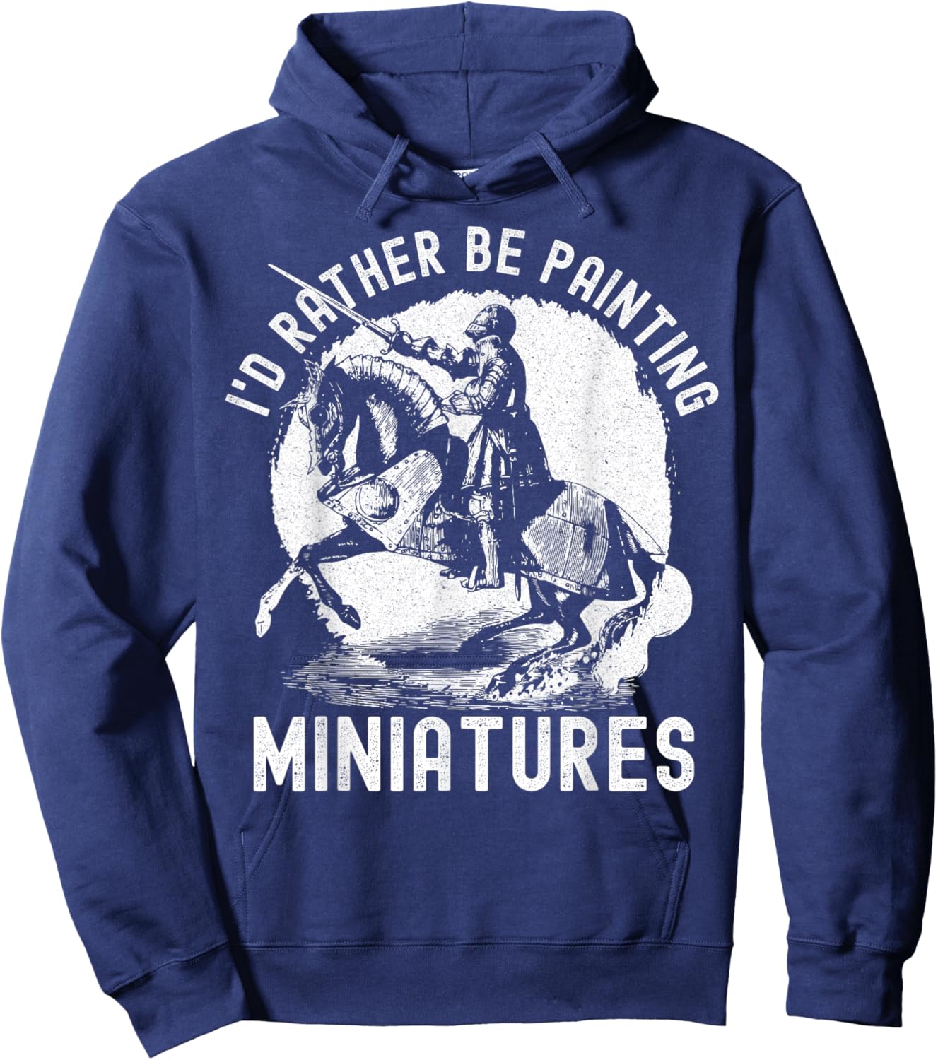 I'd Rather Be Painting Miniatures - Funny Model Painting Hoodie - Hoodie | Navy