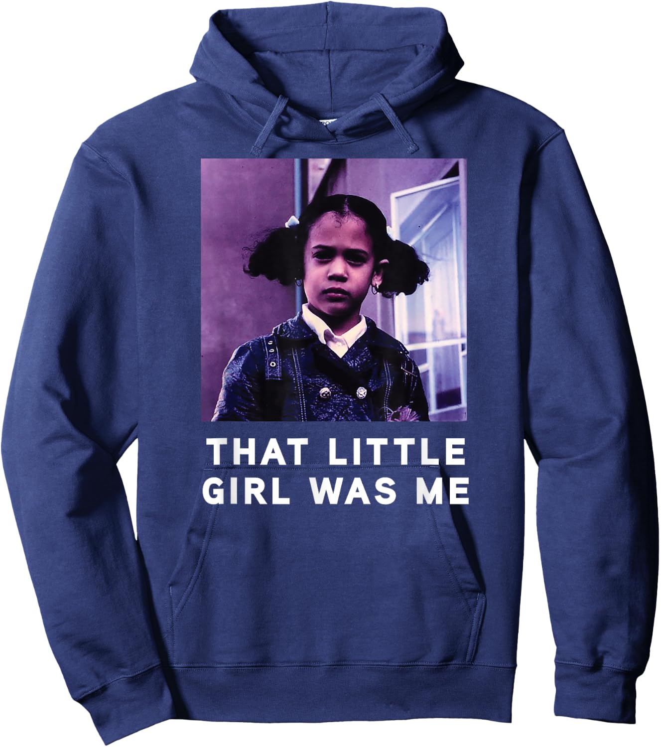 That Little Girl Was Me Kamala Harris - Biden Harris 2020 Hoodie - Hoodie | Navy