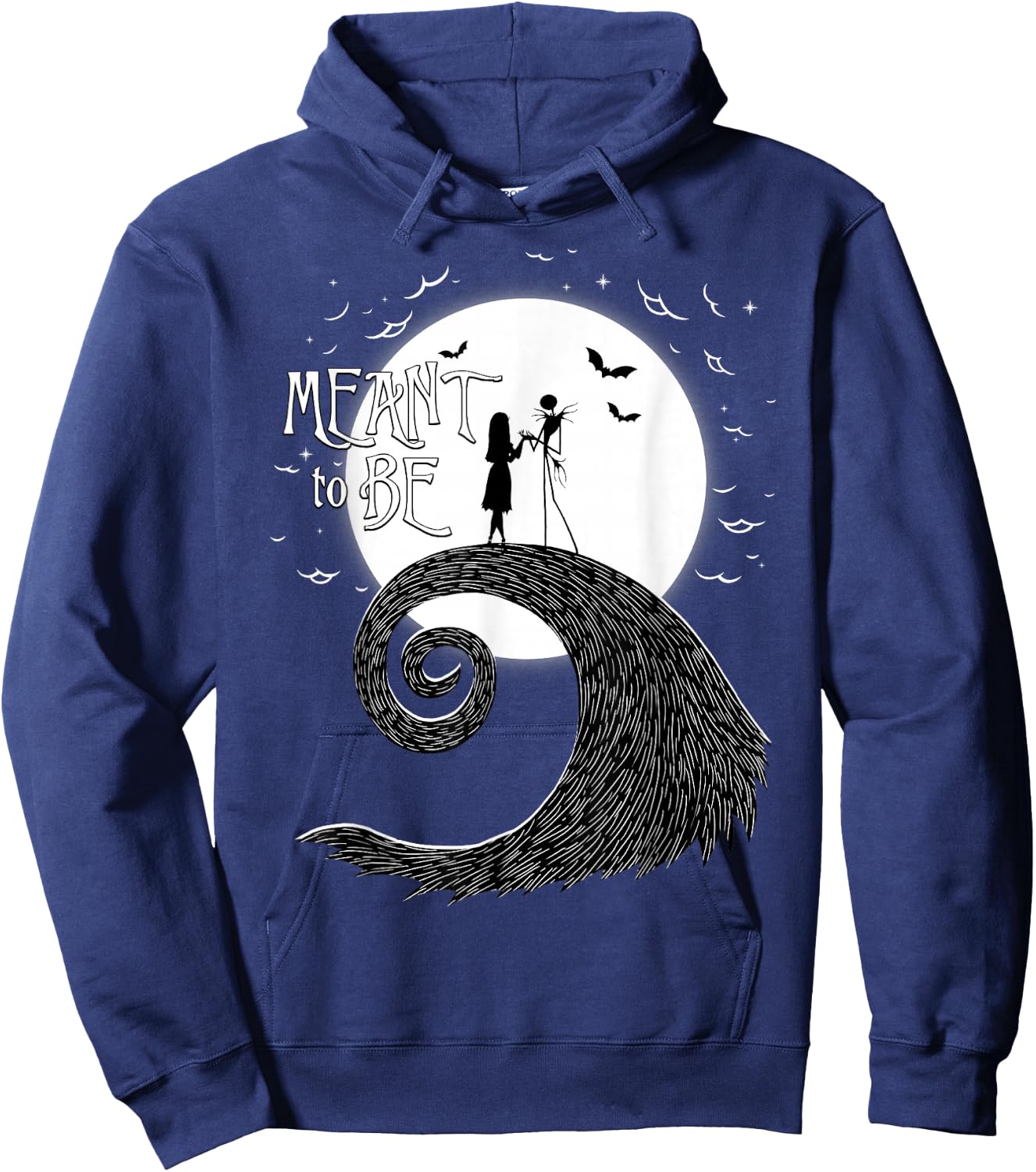 Disney The Nightmare Before Christmas Jack and Sally Hoodie - Hoodie | Navy