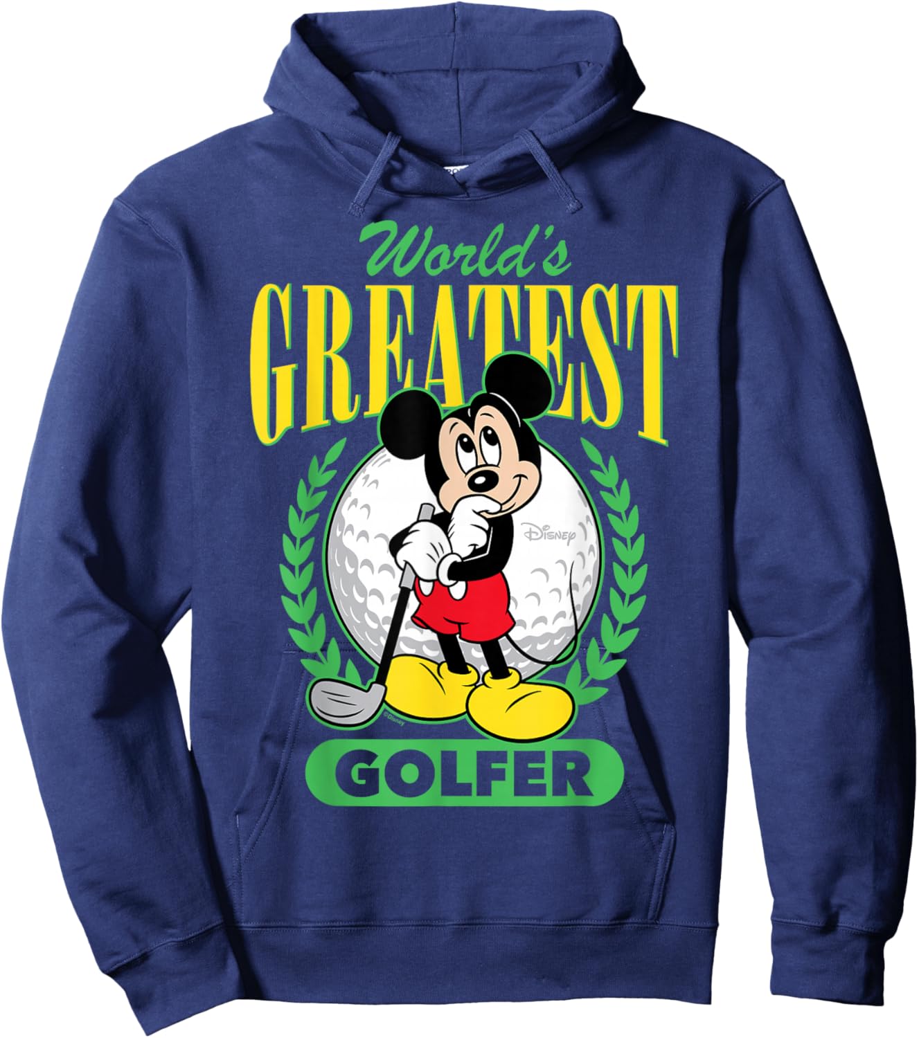 Mickey Mouse - World's Greatest Golfer Hoodie - Hoodie | Navy