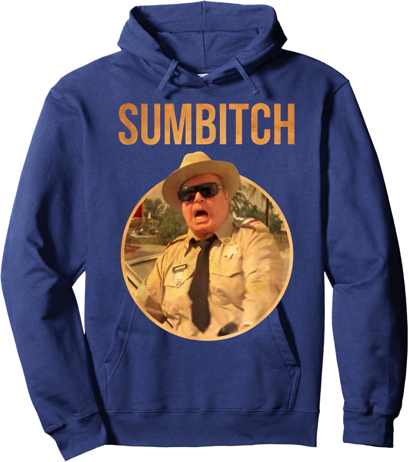 Police Sumbitch Hoodie - Hoodie | Navy