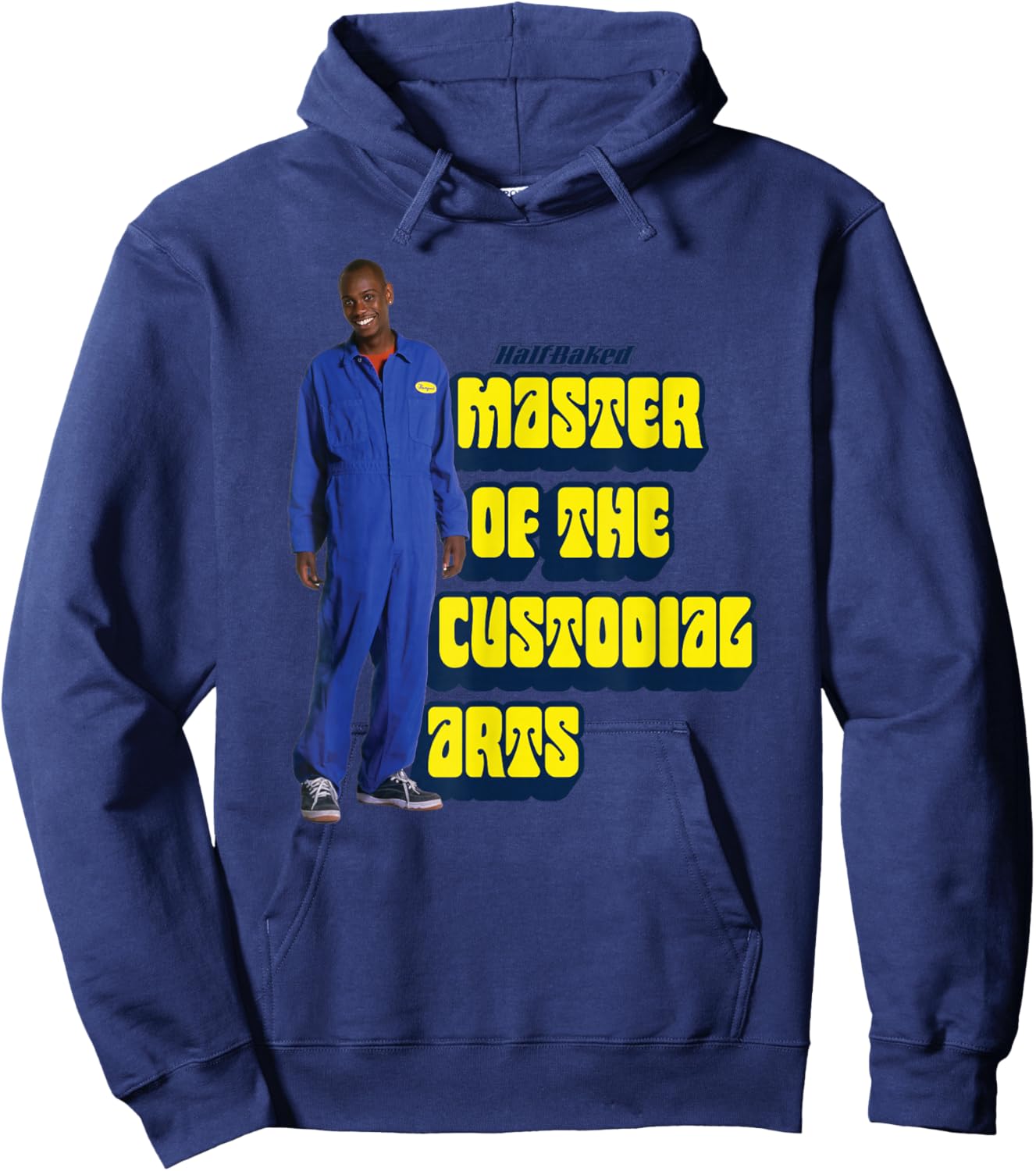Half Baked Master of the Custodial Arts Hoodie - Hoodie | Navy