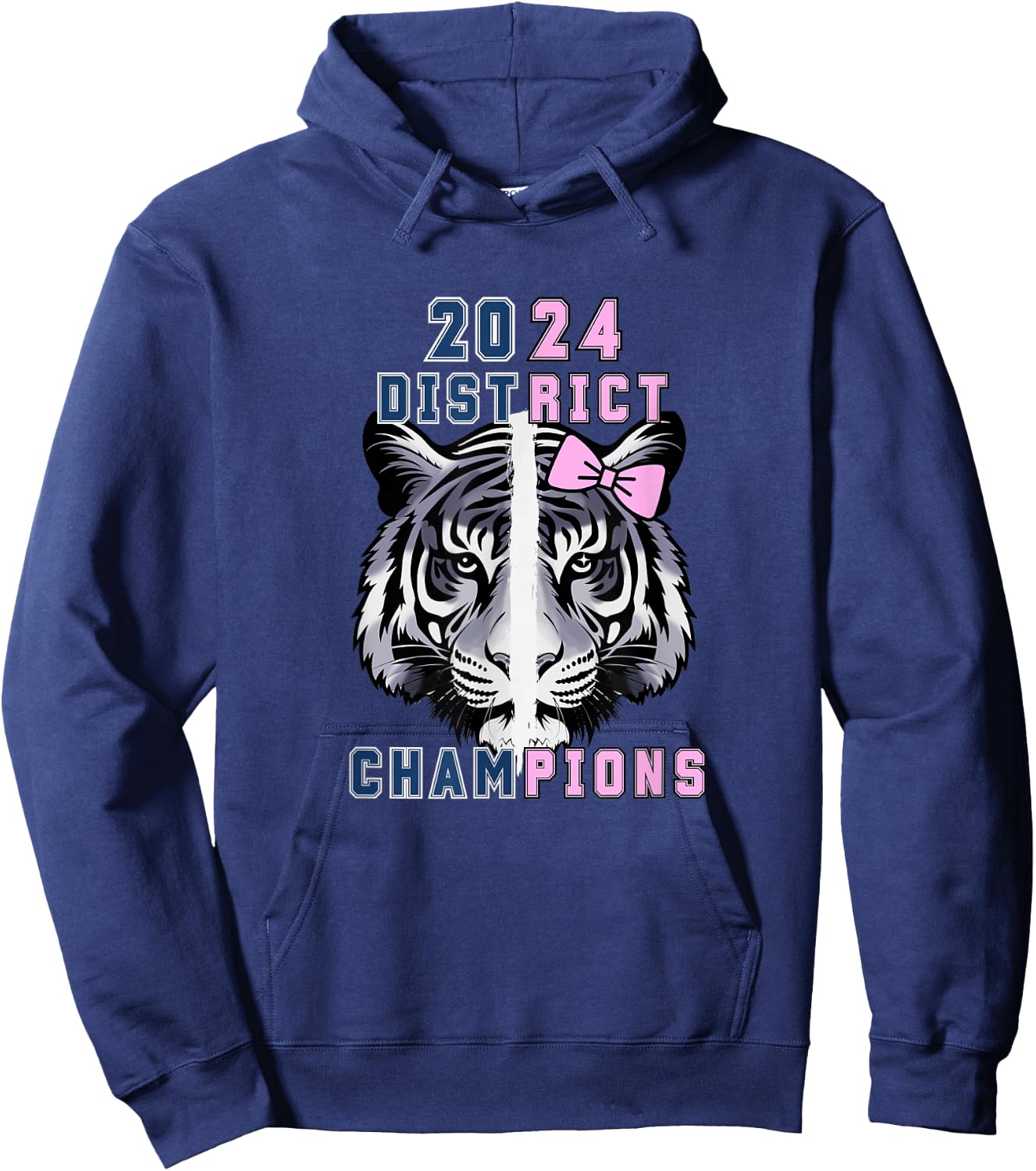 8DN Designs Classic Modern Blue , Small, Short Sleeve Hoodie - Hoodie | Navy