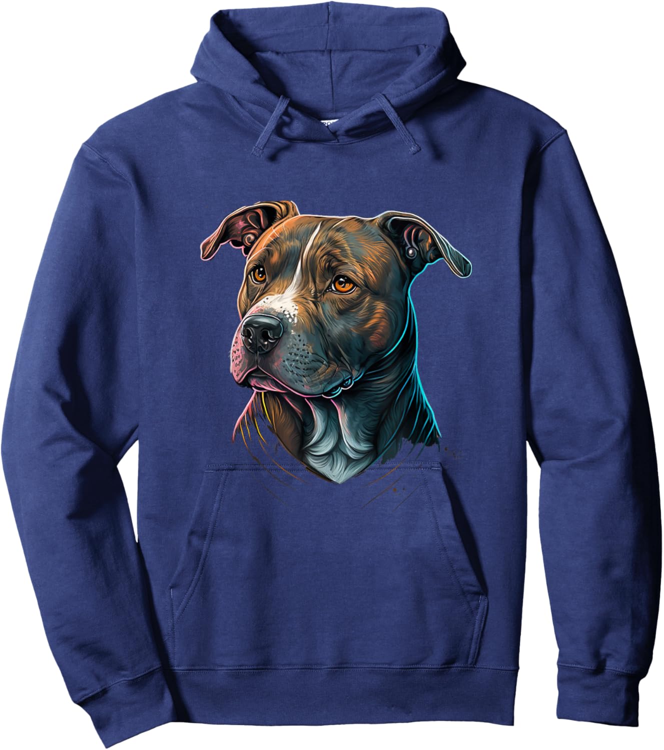 Amstaff Hundemama American Staffordshire Terrier Hoodie - Hoodie | Navy