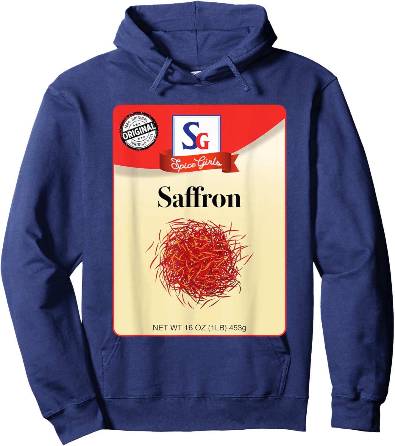 Spice Halloween Costume - Saffron - Group, Girls, Women Hoodie - Hoodie | Navy