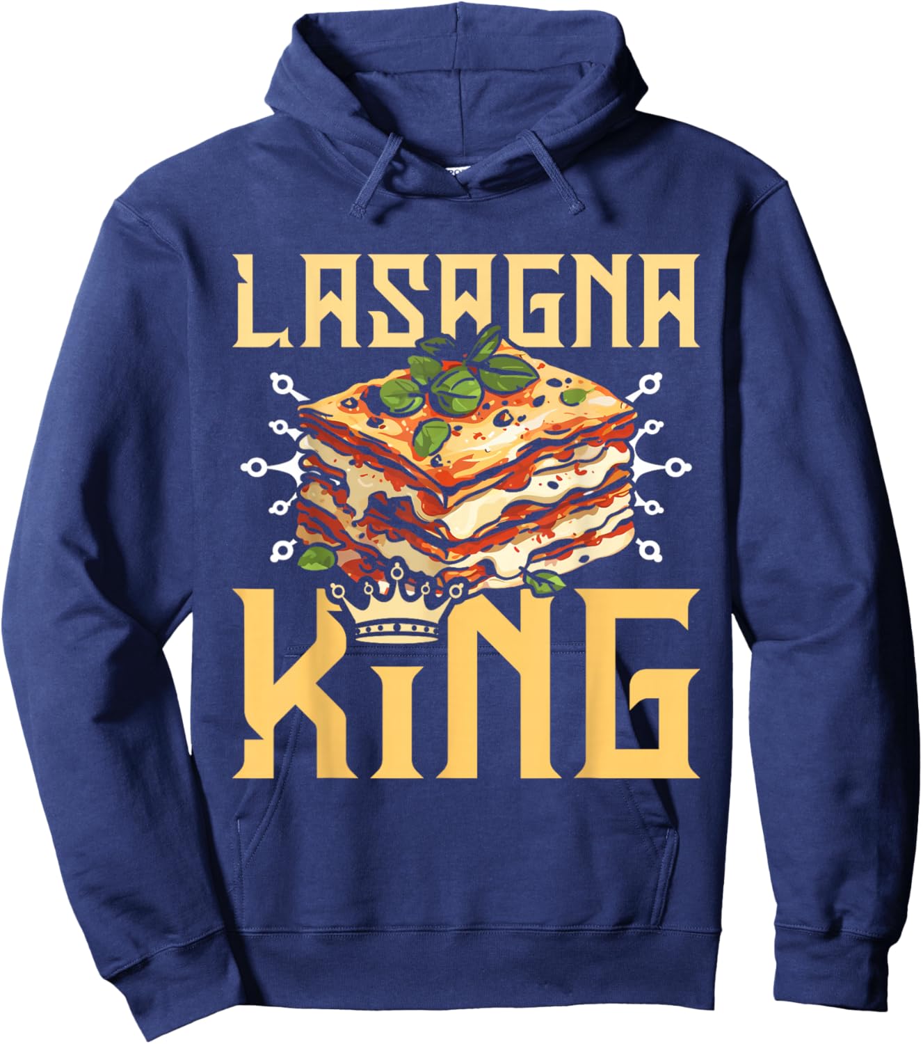 Lasagna king Hoodie - Hoodie | Navy