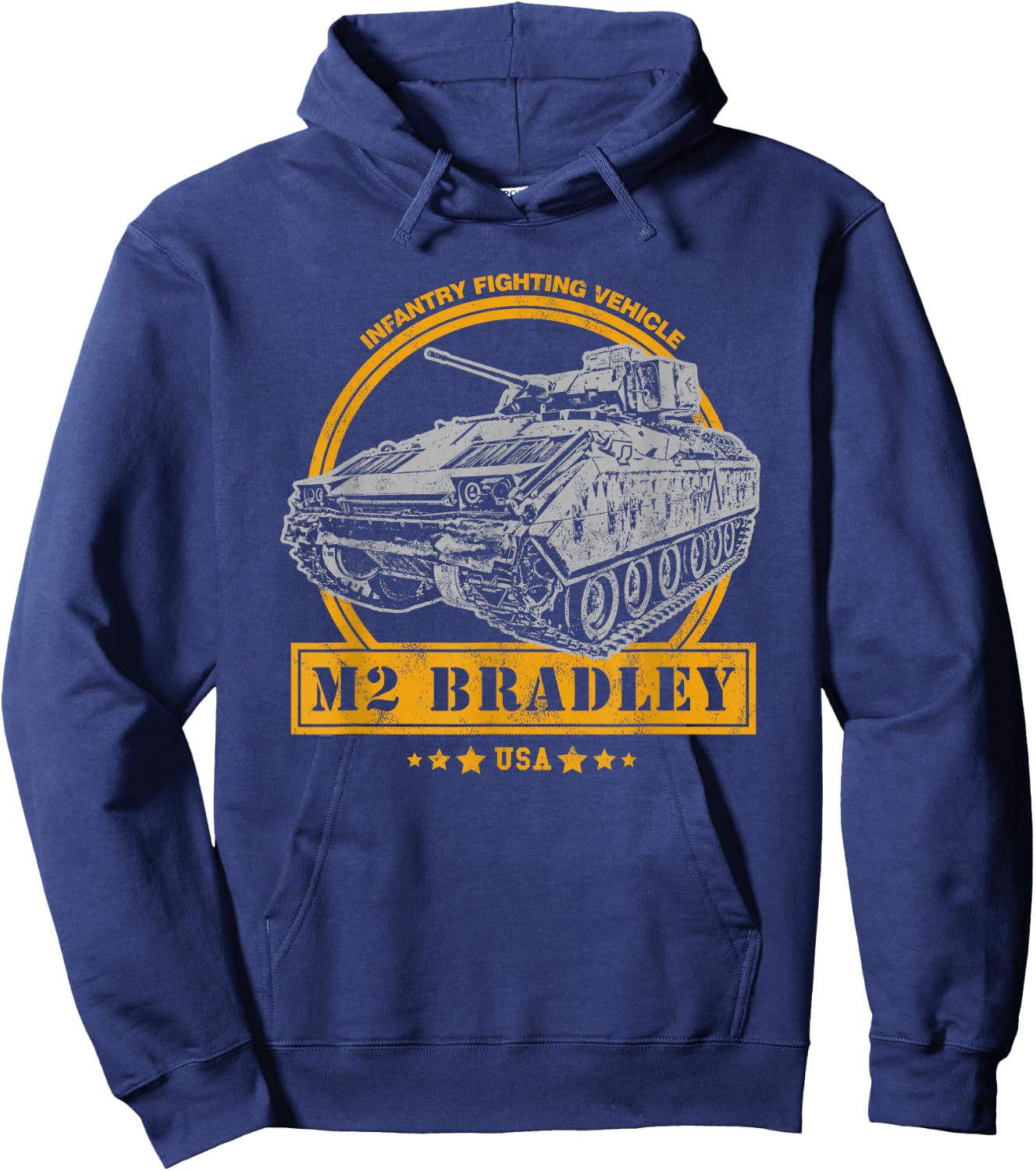 M2 Bradley IFV - Bradley Infantry Fighting Vehicle Hoodie - Hoodie | Navy