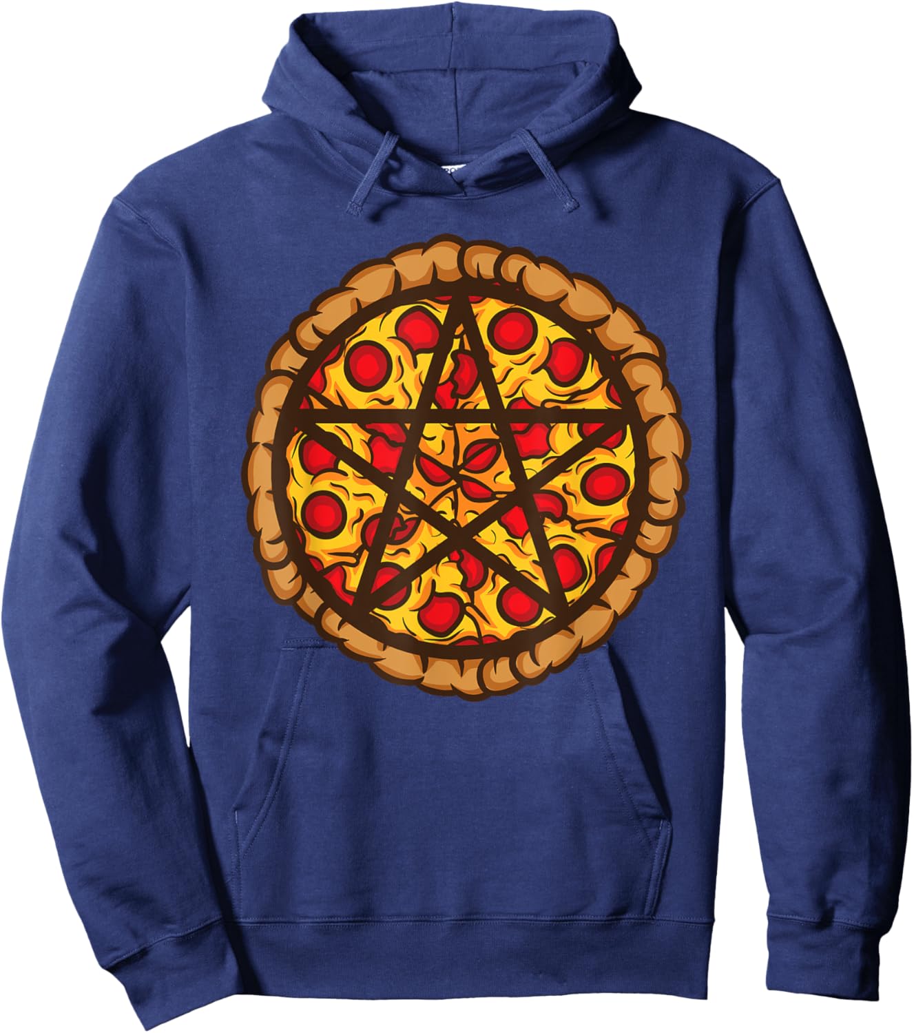 Pizza Design Women Italian Restaurant Pizza Lover Hoodie - Hoodie | Navy