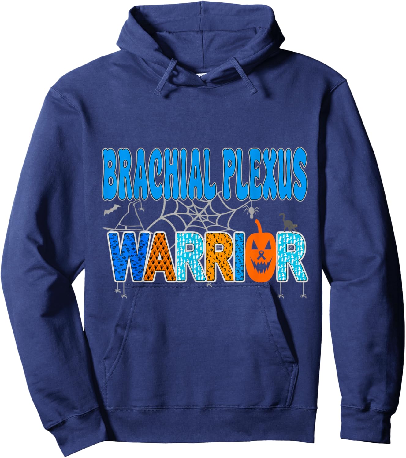 Brachial Plexus Awareness For Halloween Hoodie - Hoodie | Navy