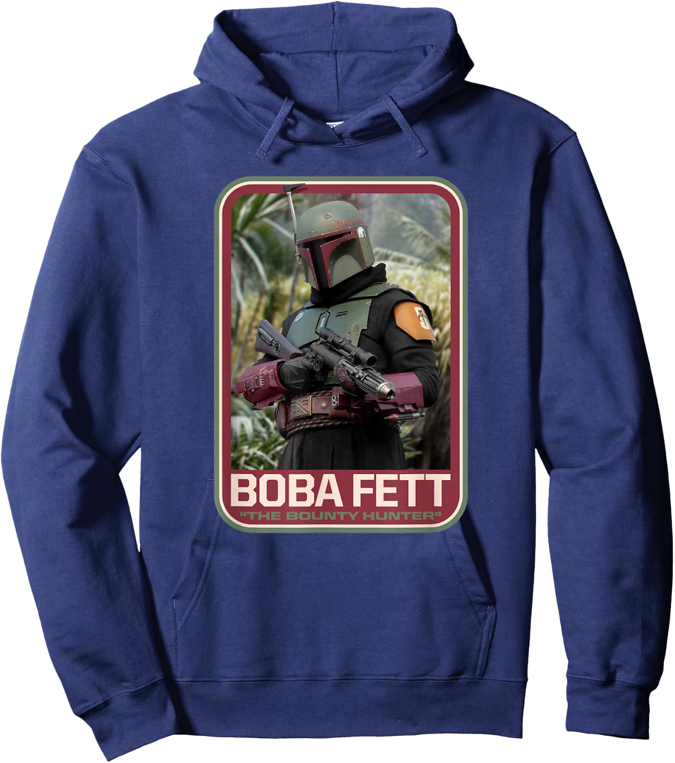 Star Wars The Mandalorian Boba Fett Hoodie - Hoodie | Navy