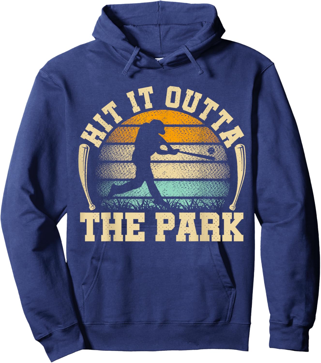 Hit It Outta The Park Hoodie - Hoodie | Navy