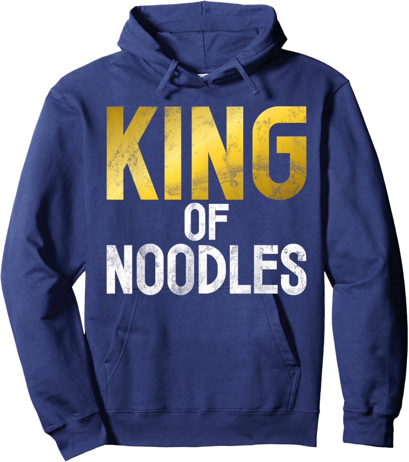 King of Noodles Hoodie - Hoodie | Navy