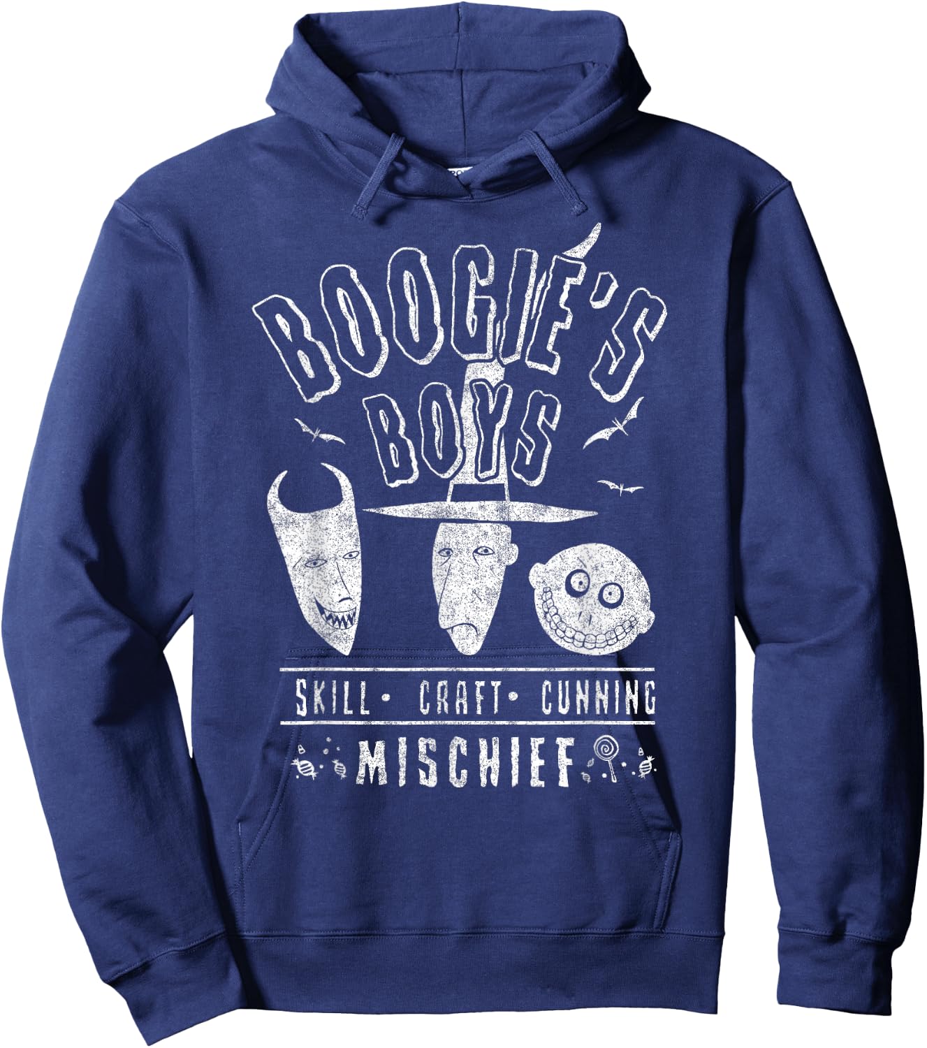 Disney The Nightmare Before Christmas Boogie's Boys Small Hoodie - Hoodie | Navy