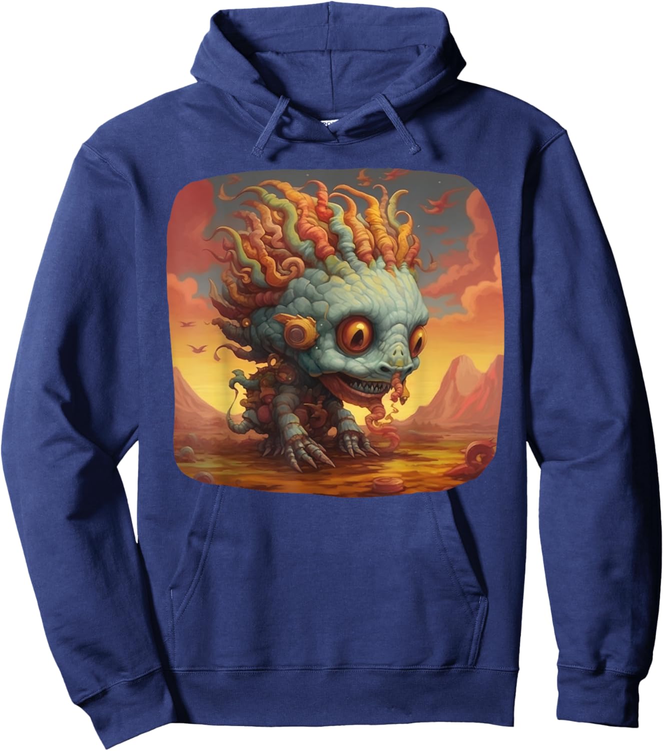 YA Sci Fi Giger Aliens T Giger Dream Space Martian Fantasy T Hoodie - Hoodie | Navy