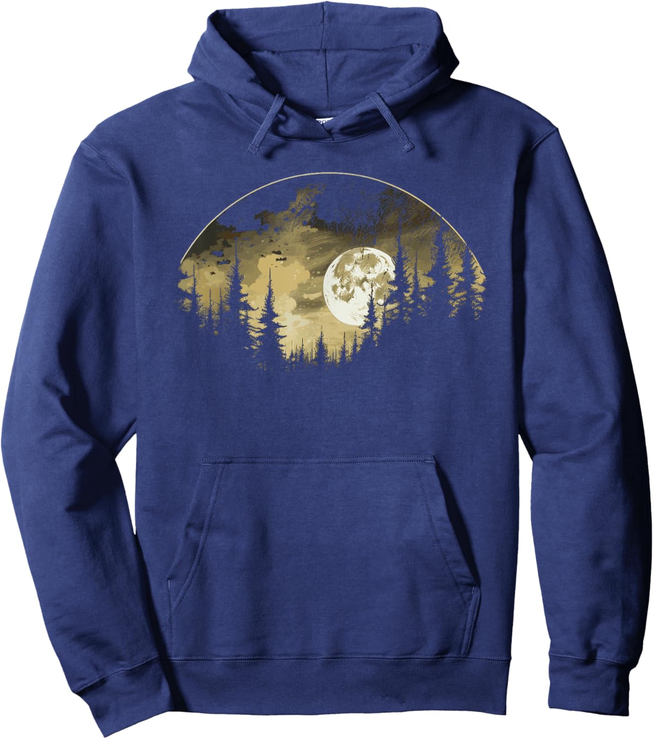Forest trees nature Hoodie - Hoodie | Navy