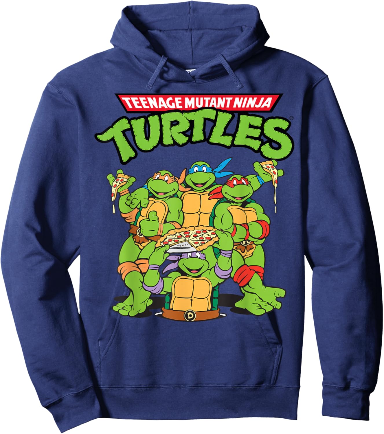 Teenage Mutant Ninja Turtles Pizza Crew Hoodie - Hoodie | Navy