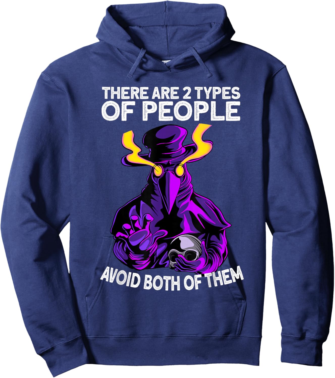 plague doctor Middle Age Medicines Hoodie - Hoodie | Navy