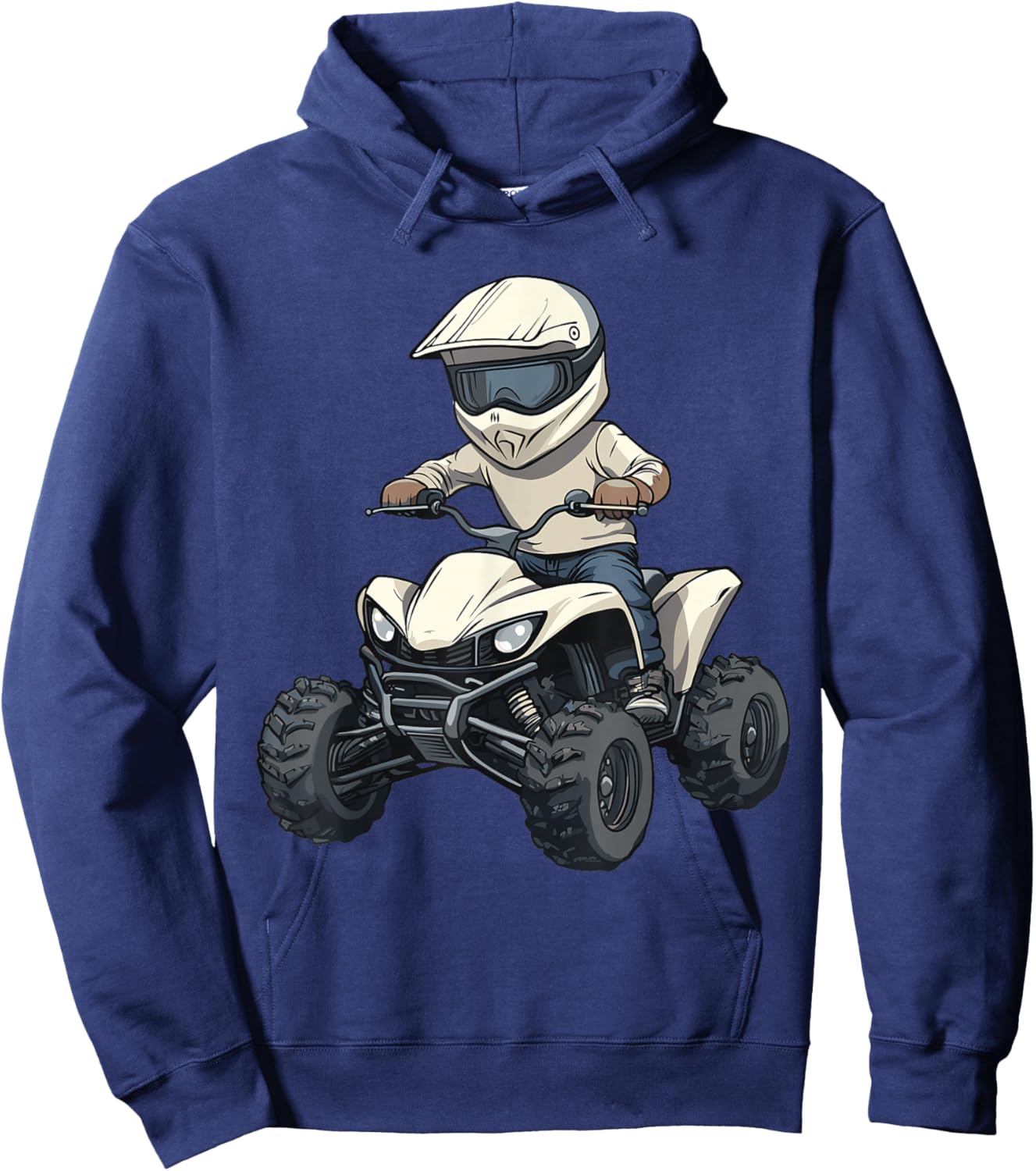Kids 4 wheeler Hoodie - Hoodie | Navy