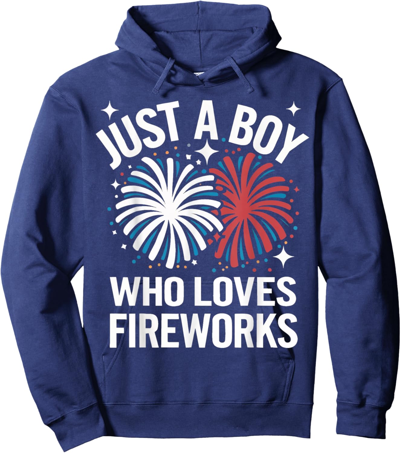 Fireworks Director Just A Boy Who Loves Fireworks Hoodie - Hoodie | Navy