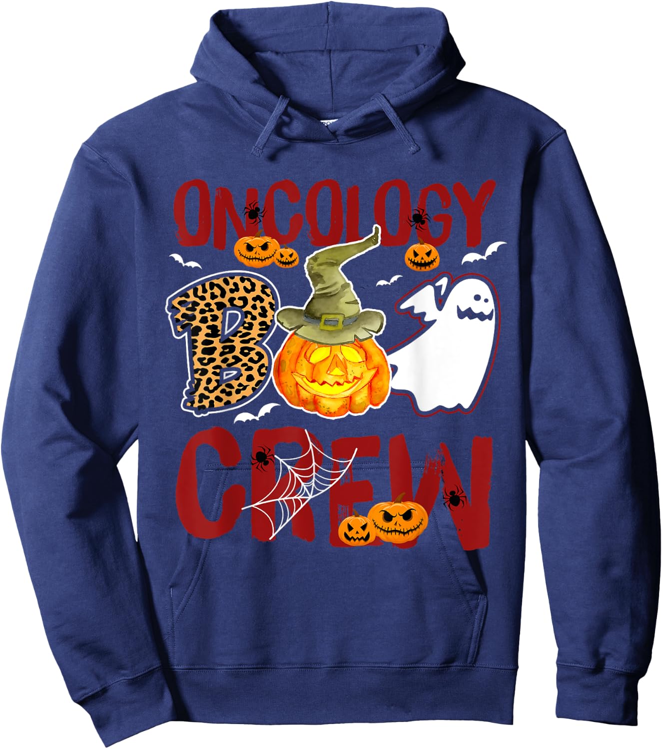 Oncology Boo Crew Halloween Oncologist match costume Hoodie - Hoodie | Navy