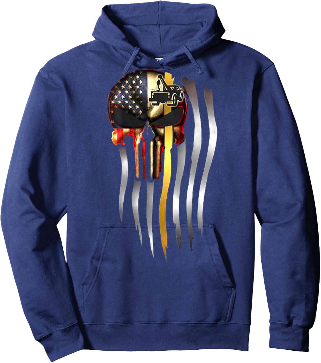 Proud Tow Truck Operator Hoodie - Hoodie | Navy