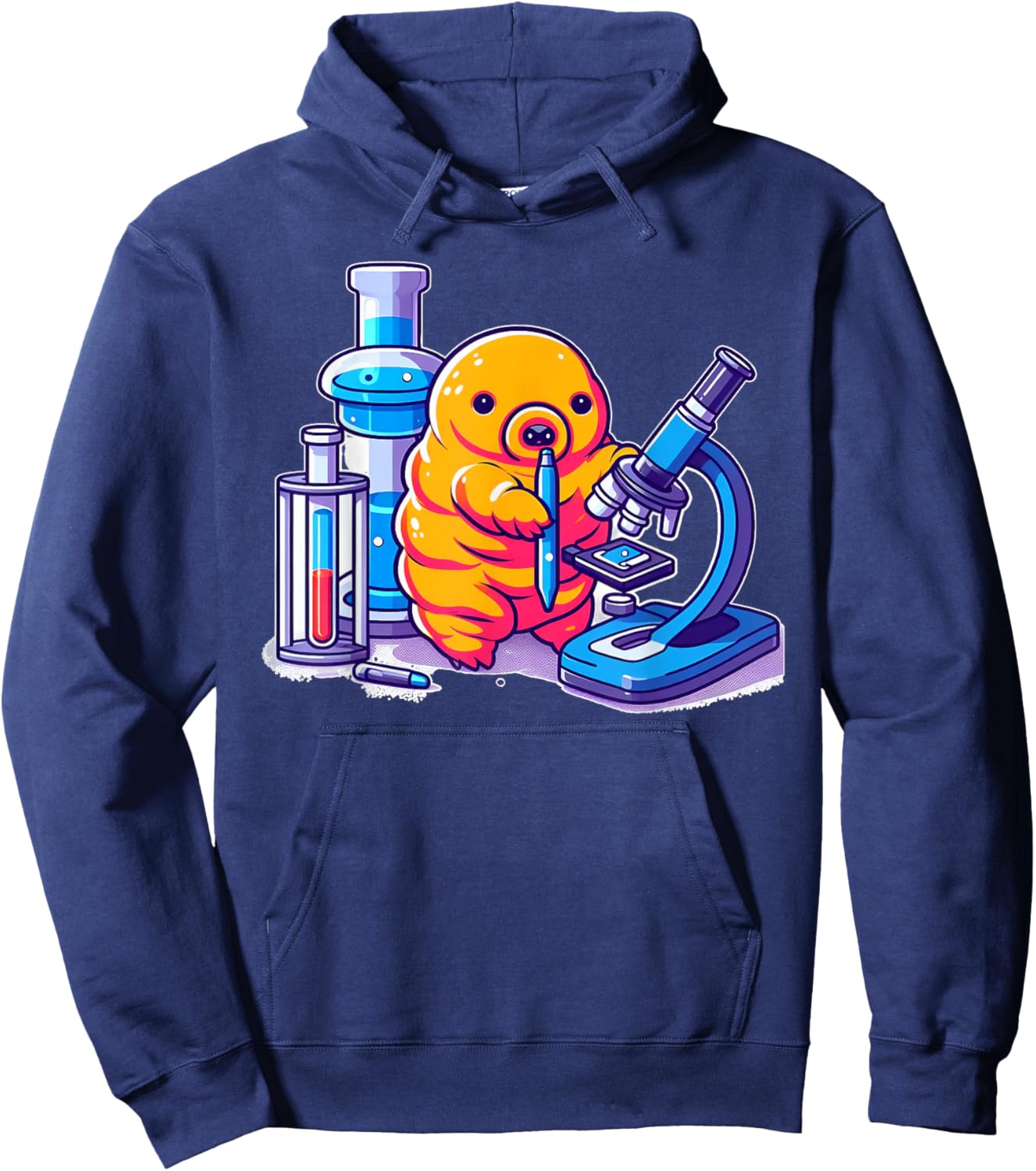 Microbiologist Tardigrade Water Bear In Microbiology Lab Hoodie - Hoodie | Navy