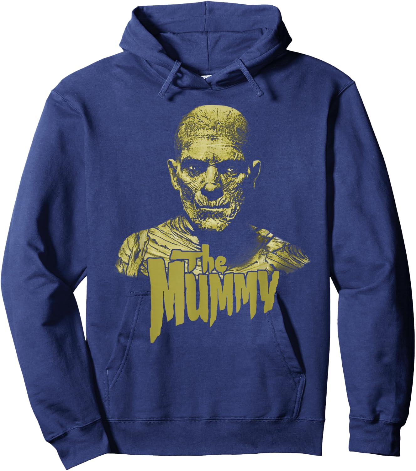 Universal Monsters The Mummy Dark Portrait Hoodie - Hoodie | Navy