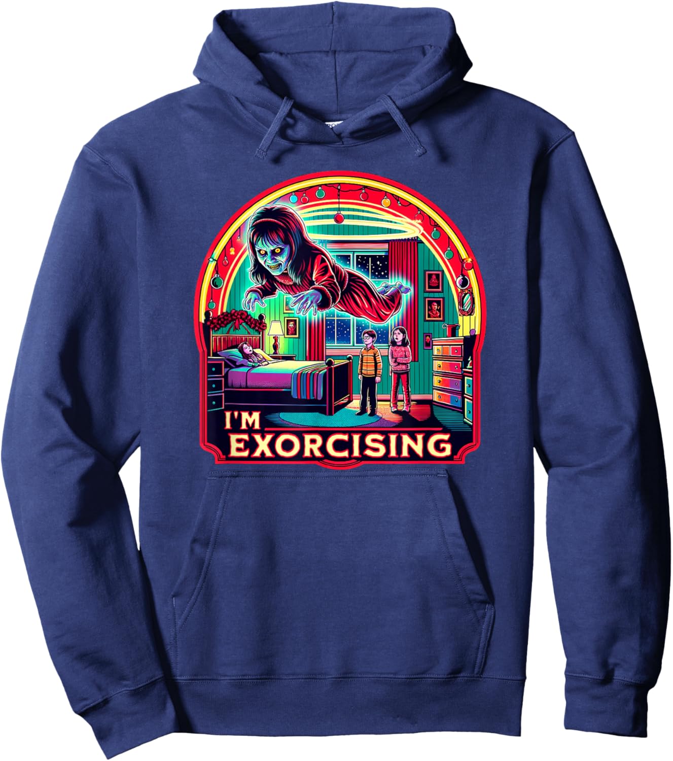 Funny Bodybuilding Hoodie - Hoodie | Navy