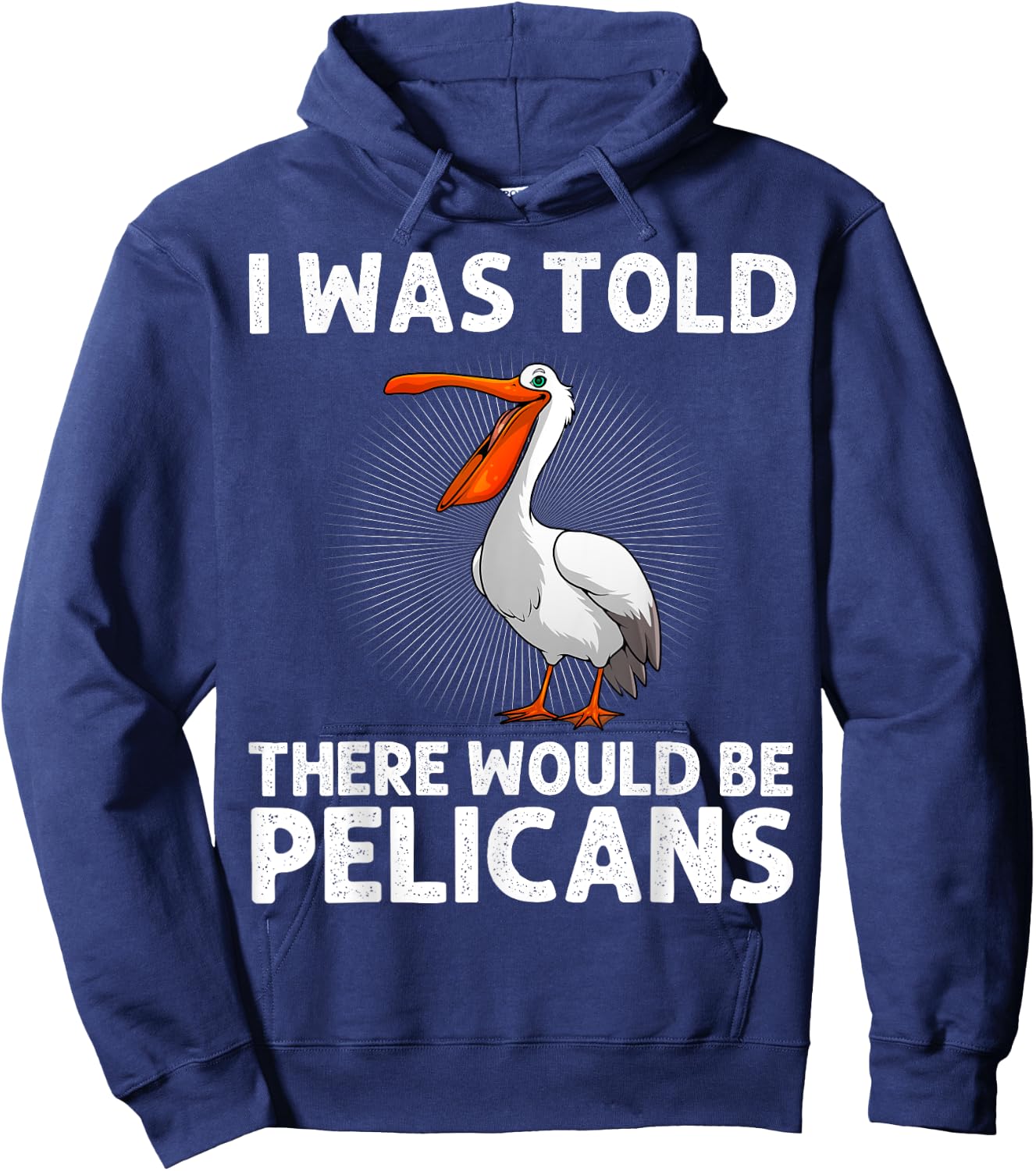 Cool Pelican Design Women Kids Pelican Bird Pelican Hoodie - Hoodie | Navy
