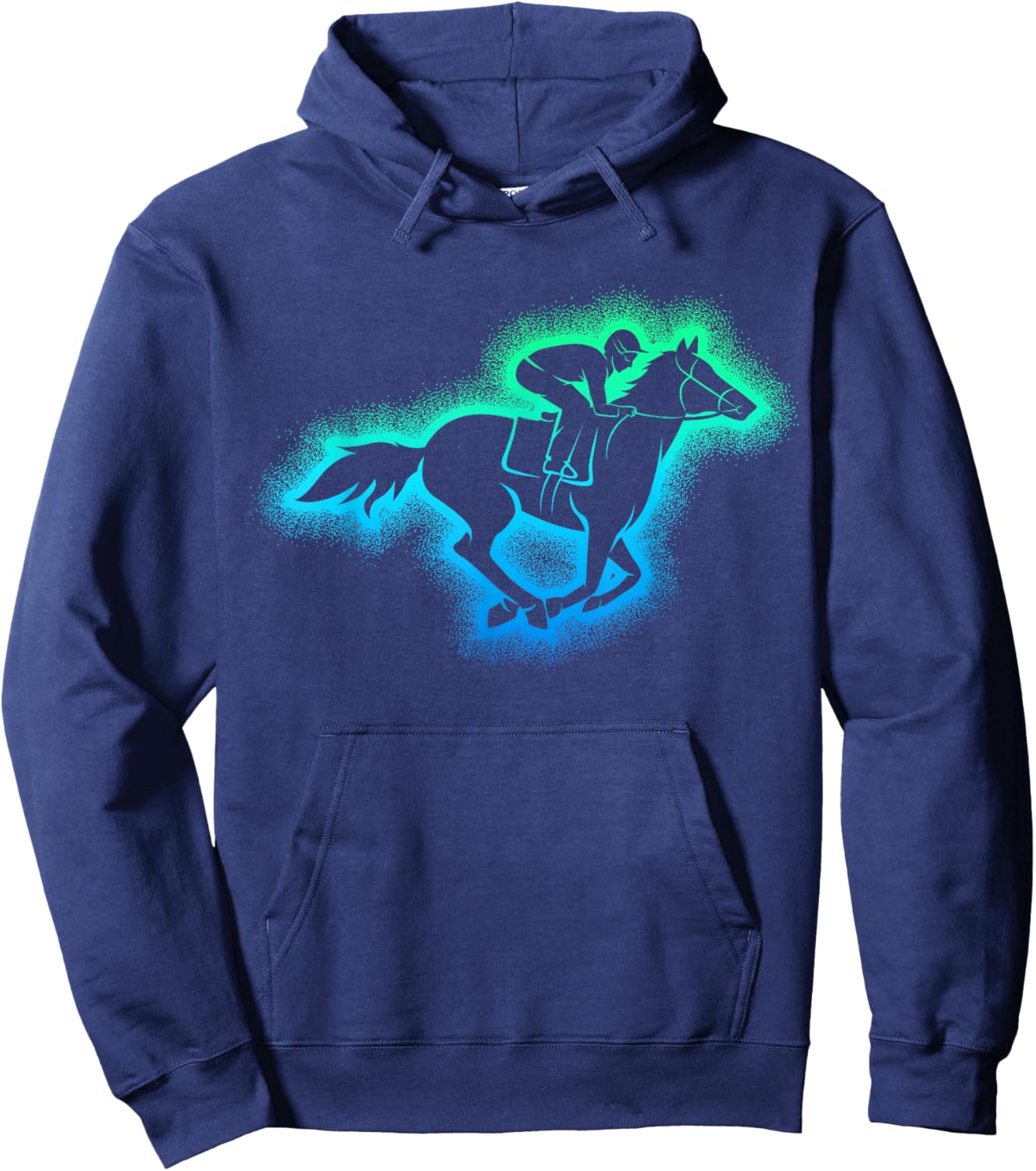 Horse Racing Derby Jockey Hoodie - Hoodie | Navy
