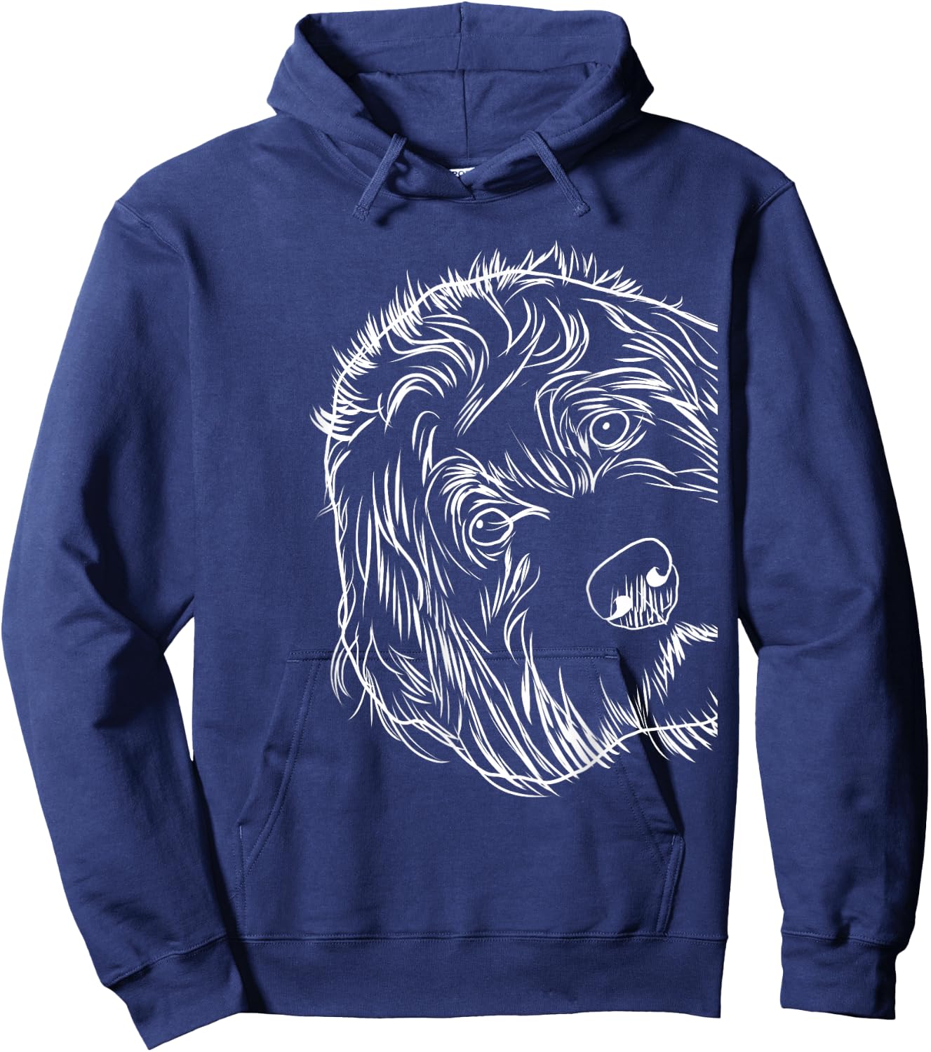 Funny Dog Labradoodle Hoodie - Hoodie | Navy