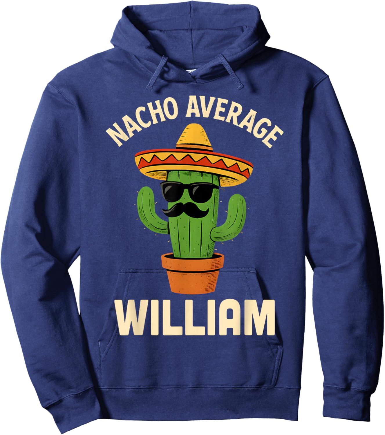 William Gifts Birthday Funny Personalized Custom Name Hoodie - Hoodie | Navy
