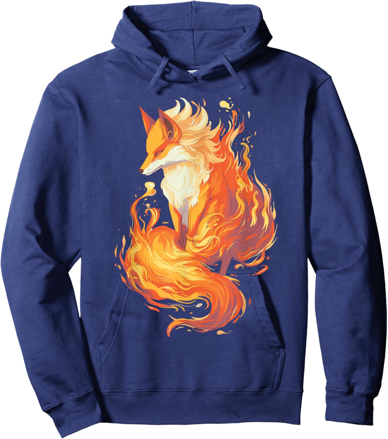 Kurama No Kitsune Hoodie - Hoodie | Navy