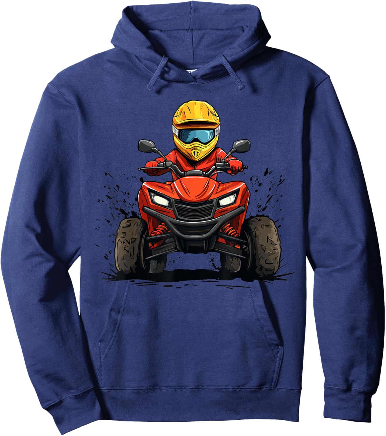 Kids 4 wheeler Hoodie - Hoodie | Navy