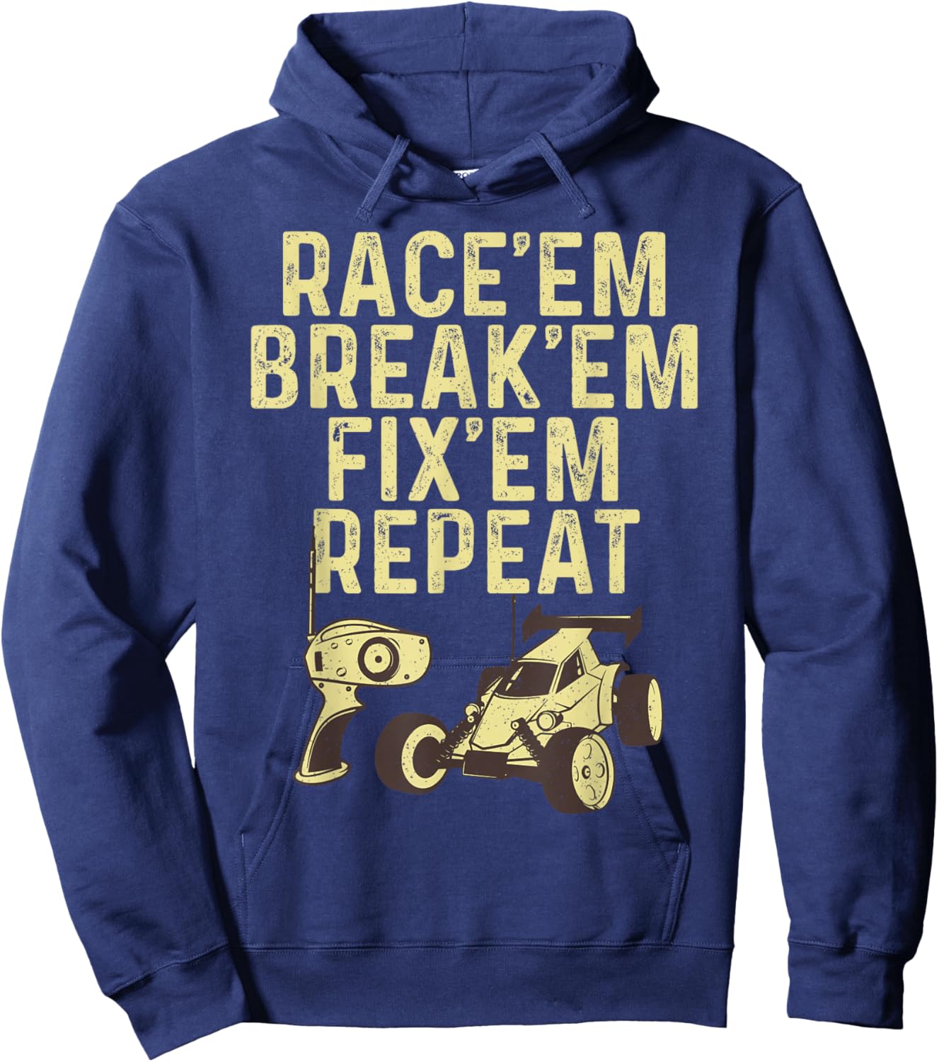 Cool RC Car Design Women RC Car Racing Race Lover Hoodie - Hoodie | Navy