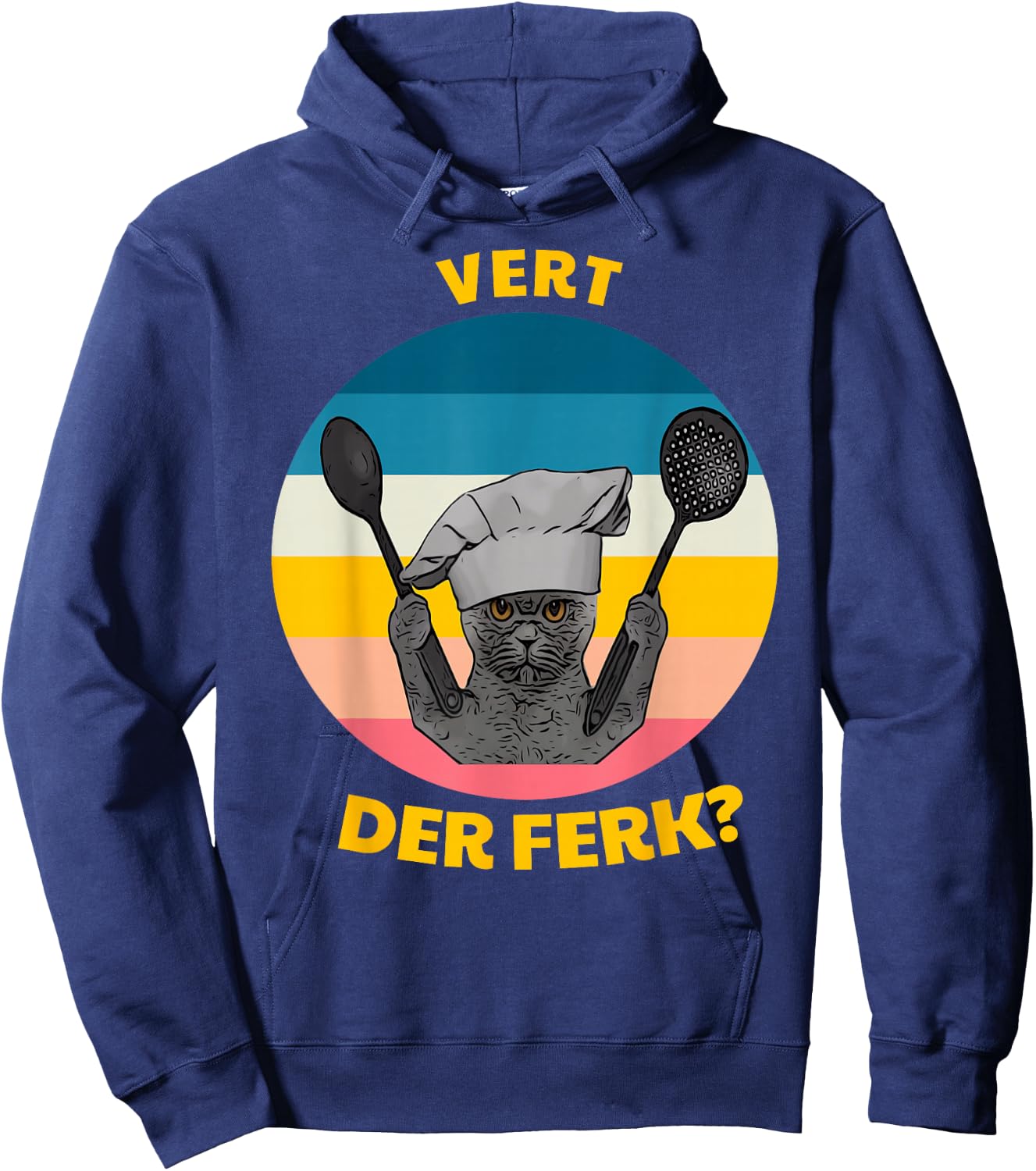 Vert Der Ferk Hoodie - Hoodie | Navy