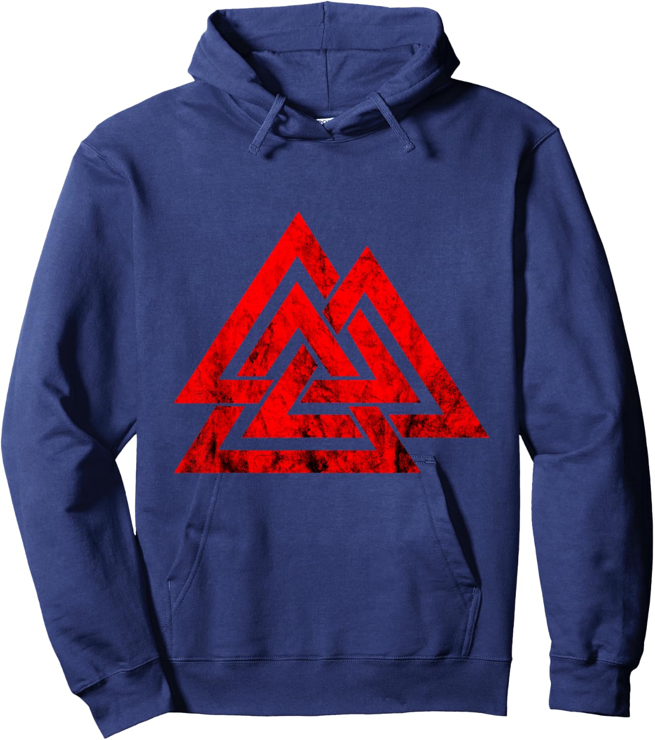 Valknut Viking Symbol Celtic Odin Norse Mythology Hoodie - Hoodie | Navy