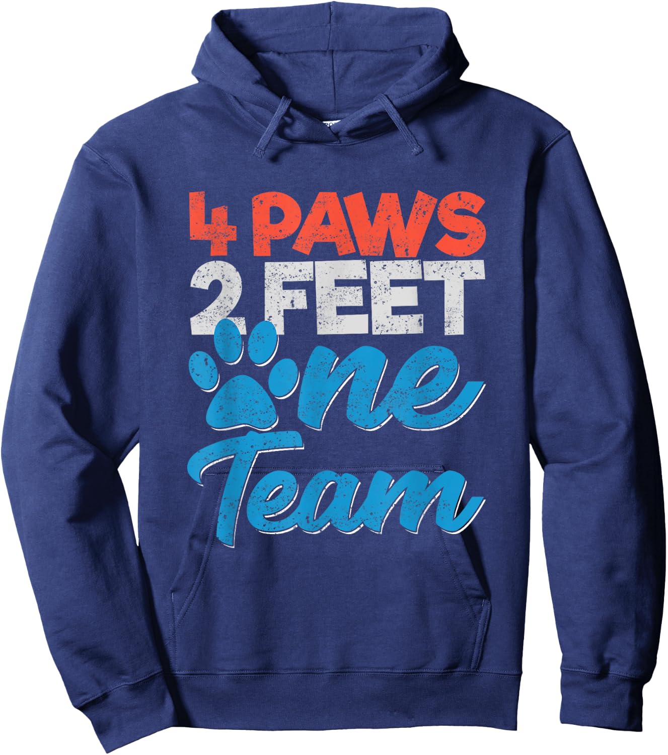 K9 Unit Dog 4 Paws 2 Feet One Team Officers Men Women Kids Hoodie - Hoodie | Navy
