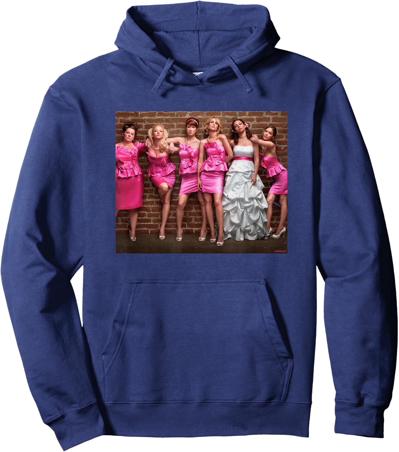 Bridesmaids Cast Vintage Hoodie - Hoodie | Navy