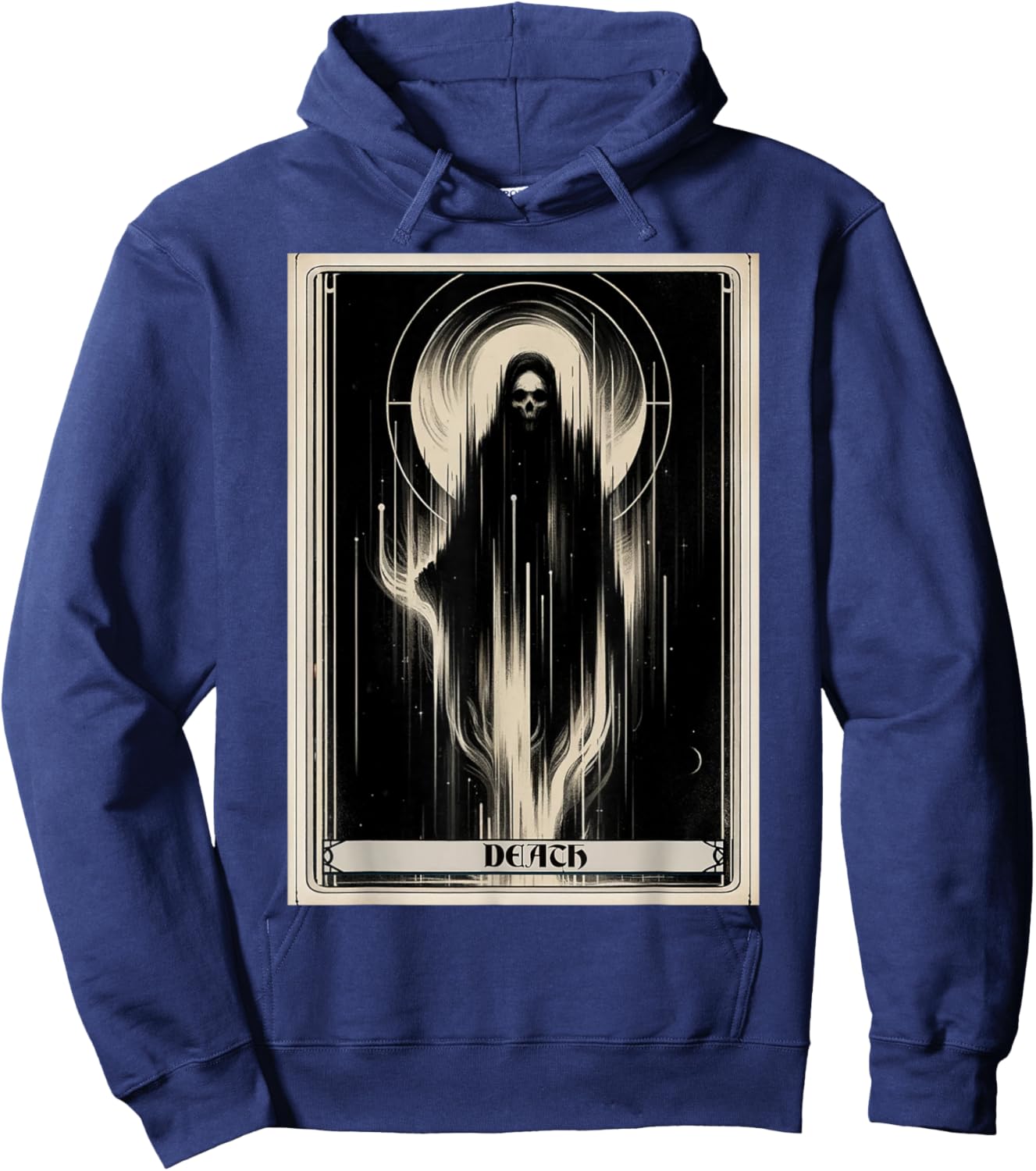 Tarot Card Death Hoodie - Hoodie | Navy
