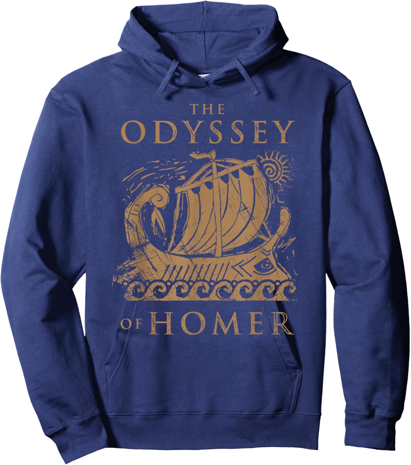 Odisea Soulz Iliad Odyssey Homer Ancient Greek History Book Odyssey , Small Hoodie - Hoodie | Navy