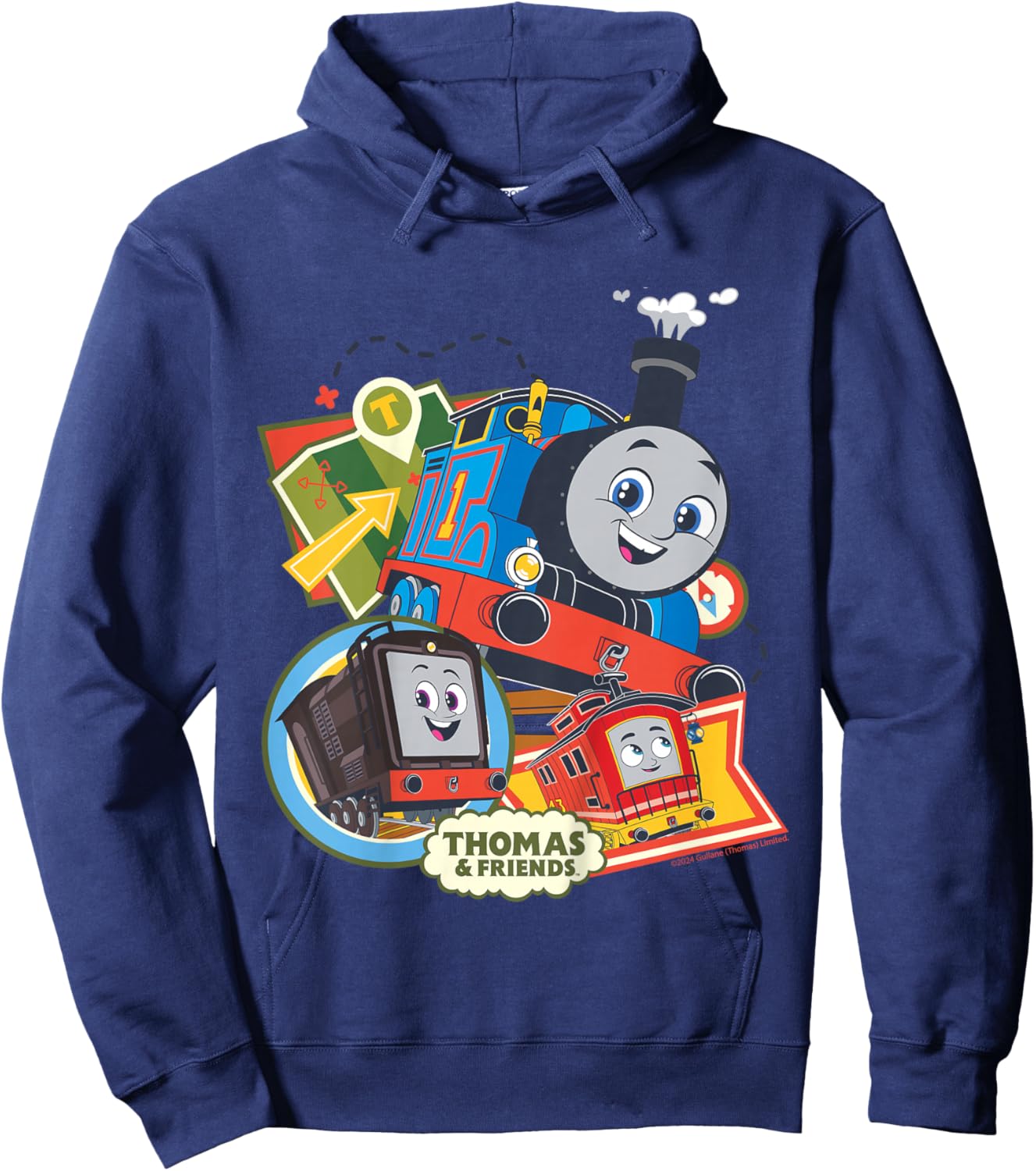 Thomas & Friends - Adventure Together Hoodie - Hoodie | Navy