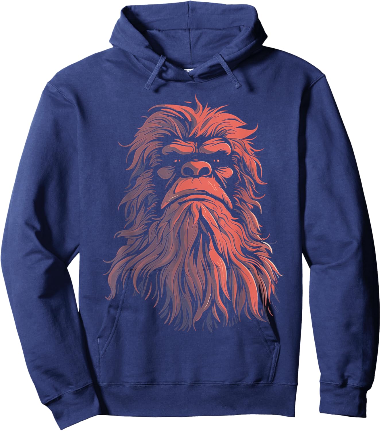 Bigfoot Sasquatch Lovers Women Kids Hoodie - Hoodie | Navy