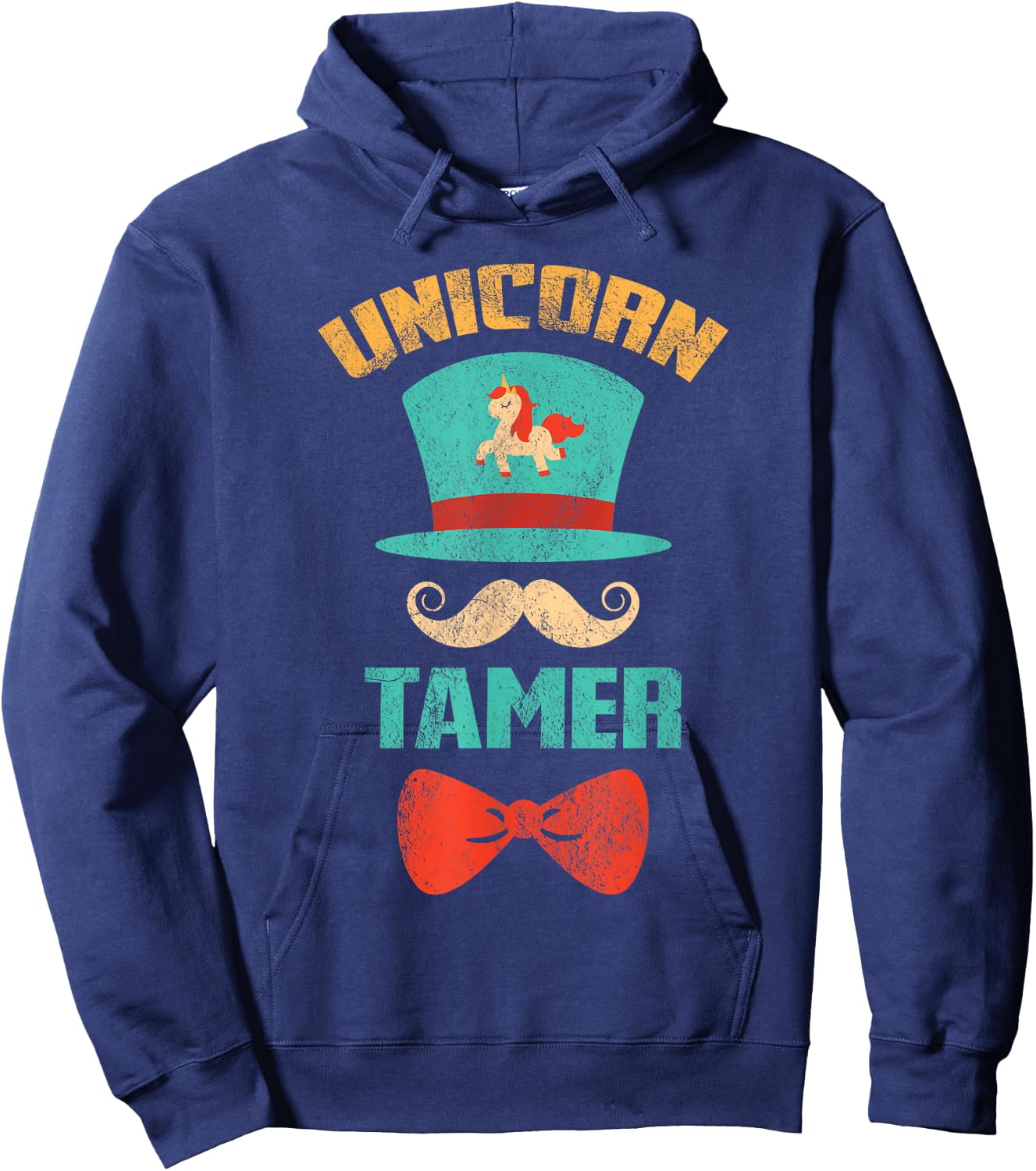 Circus Carnival Unicorn Tamer Birthday Hoodie - Hoodie | Navy