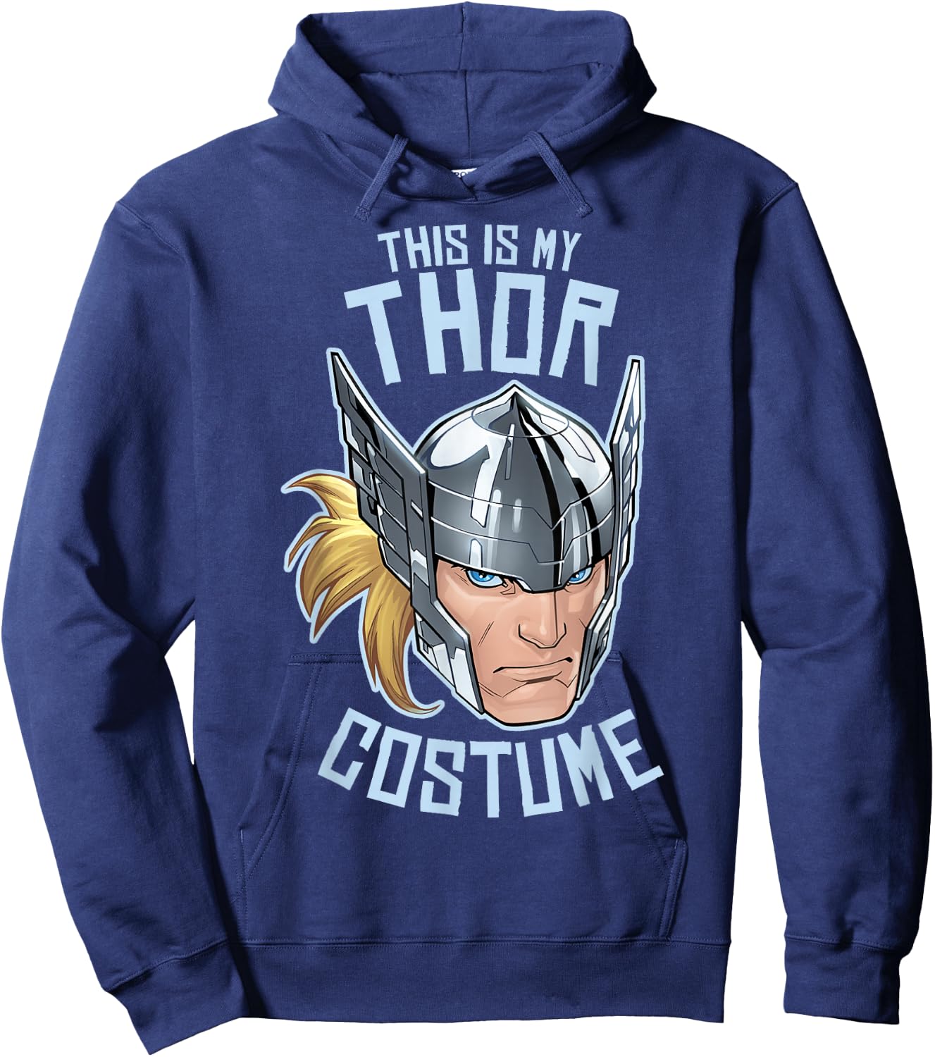 Marvel Thor This Is My Costume Halloween Hoodie - Hoodie | Navy