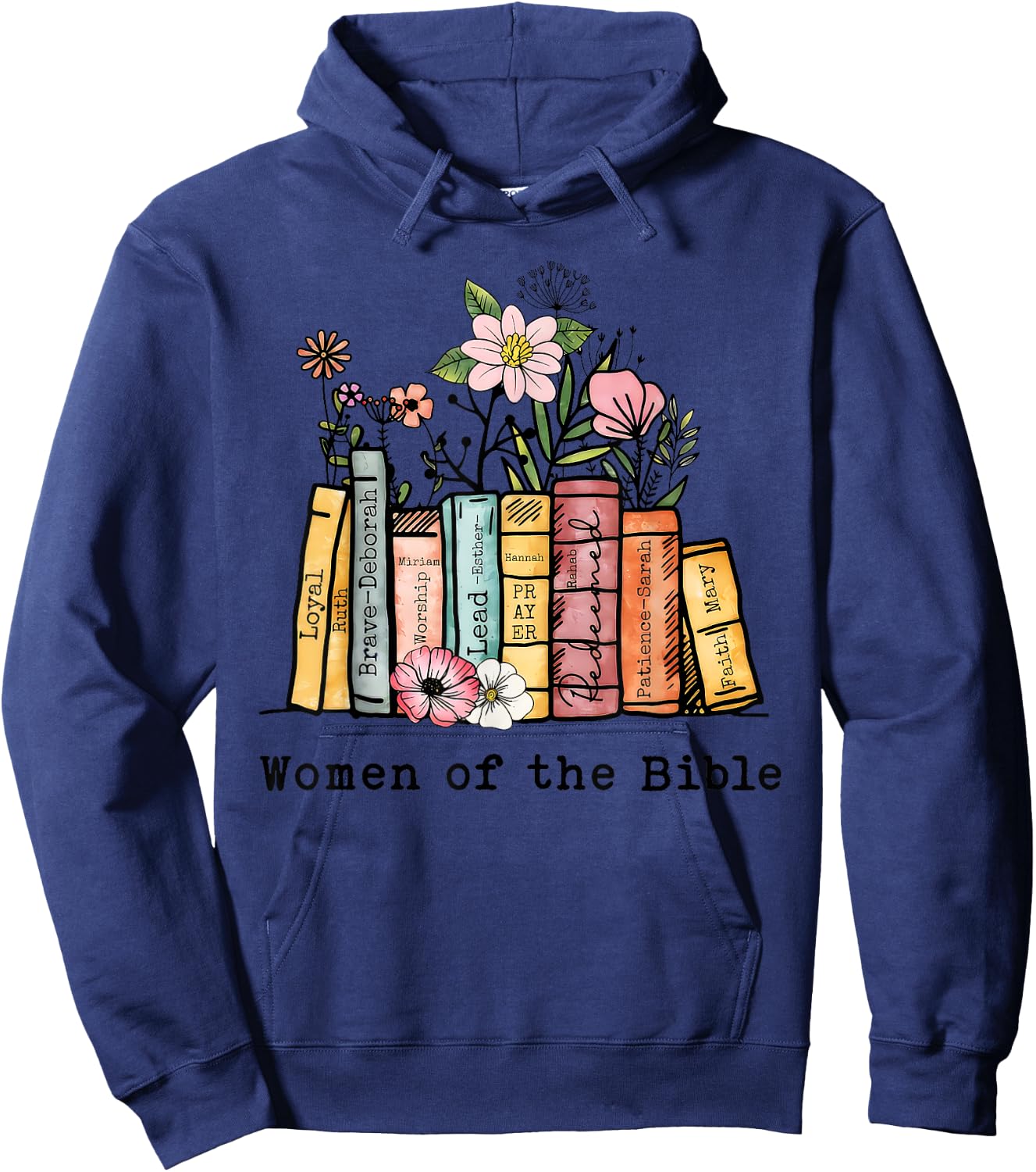 Women of the Bible... Hoodie - Hoodie | Navy