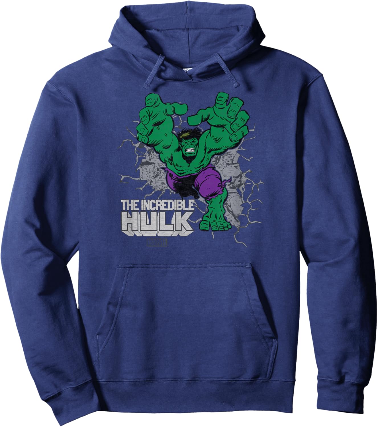 Hulk - Comic Burst Hoodie - Hoodie | Navy